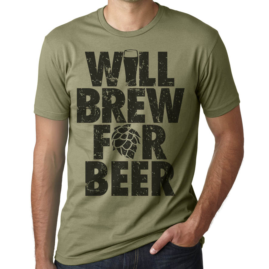 Will Brew for Beer TShirt